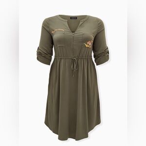 Torrid Disney green Aladdin dress size 2x